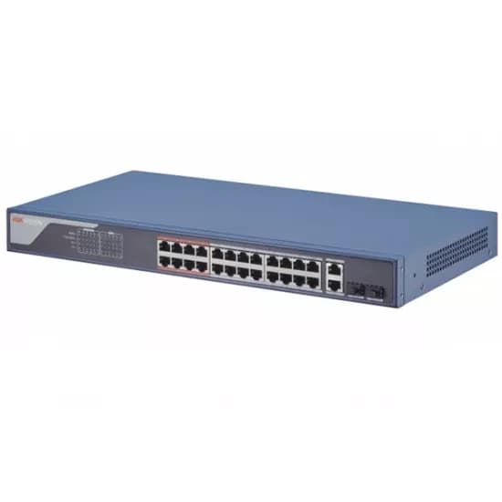 Hikvision DS-3E1326P-EI 24 Port Fast Ethernet Smart POE Switch Hikvision DS-3E1326P-EI 24 Port Fast Ethernet Smart POE Switch image