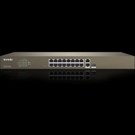 Tenda 16FE+2GE /2SFP with 16-Port PoE (Managed) Tenda 16FE+2GE /2SFP with 16-Port PoE (Managed) image